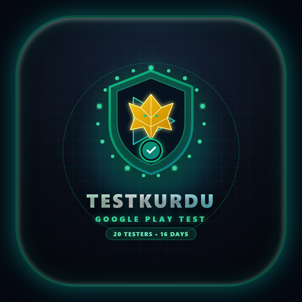 TestKurdu - Google Play 20 Testçi & 16 Gün Garantili Test Platformu